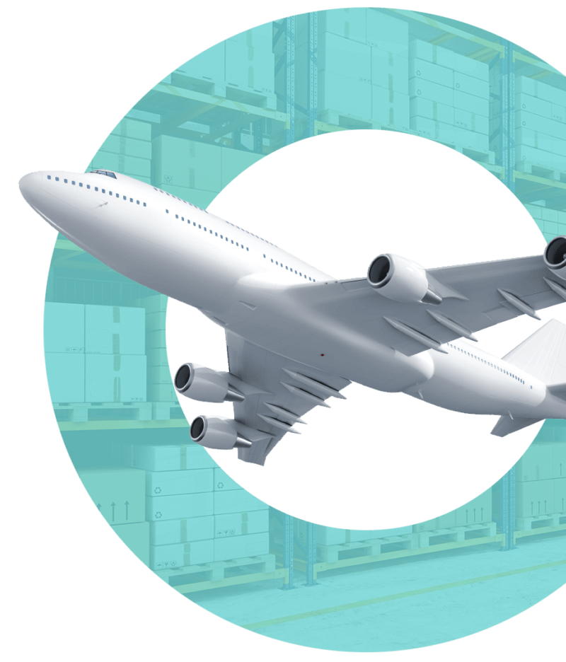 transporte de carga aerea